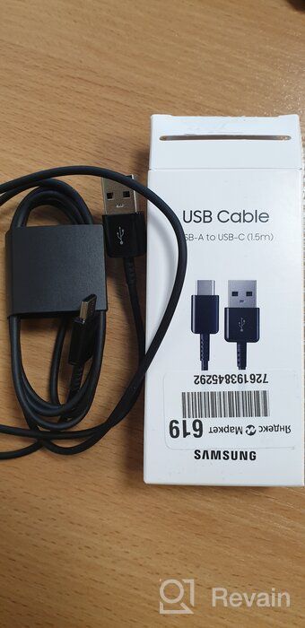 img 1 attached to 💪 Sleek and Durable 1.5m Samsung USB Type-C Cable in Black - EP-DG930IBRGRU review by Ha Joon Bong ᠌