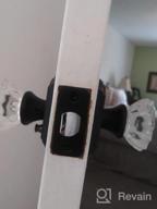 img 1 attached to Satin Nickel Finish Single Cylinder Deadbolt With Keyed Entry On One Side review by Brandon Teitel