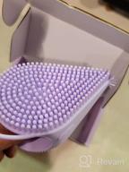 img 1 attached to Avilana Silicone Face Scrubber: Dual-Sided Manual Facial Cleansing Brush For Deep Cleanse & Exfoliation Of All Skin Types! review by Sadik Pinger