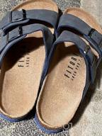 img 1 attached to Mens Sandals With Arch Support, Adjustable Buckle Straps And Cork Footbed | FITORY review by Marc Alvarez