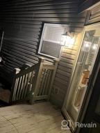 картинка 1 прикреплена к отзыву FUDESY Dusk To Dawn Sensor Outdoor Wall Lantern - Waterproof Porch Light Fixture With E26 LED Bulb For Front Door, House, White, 3000K от Christopher Ruth