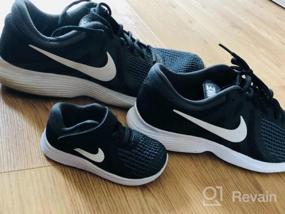 img 5 attached to NIKE Революция розовых белых обычные девичьи беговые кроссовки для спортивной производительности