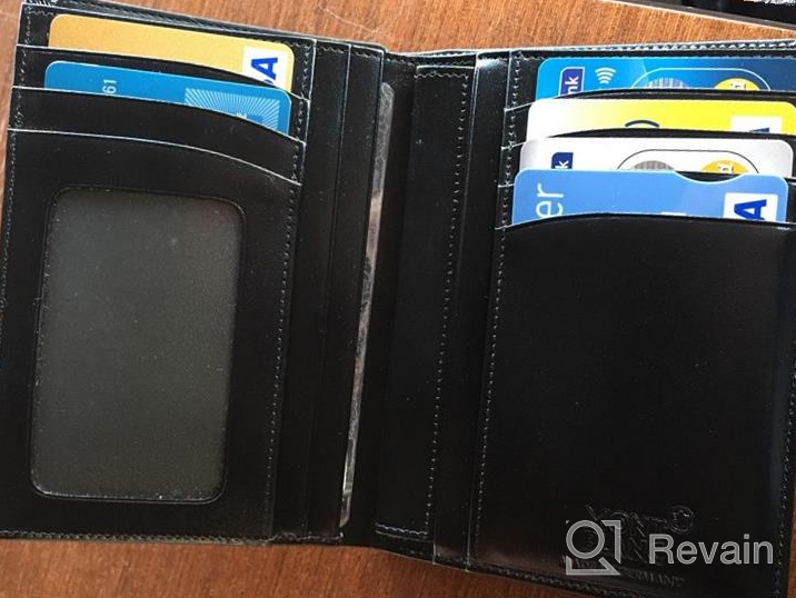 img 1 attached to Montblanc Coin Purse BLACK: Sleek Men's Wallet and Money Organizer – Black review by Anil Campbell