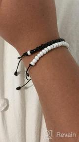 img 5 attached to 2-Piece Pinky Promise Bracelets: Perfect Matching Graduation Gift for Back to School, Friendship & Christmas Celebrations