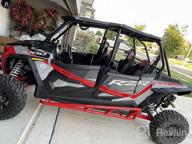 img 1 attached to SuperATV Heavy-Duty Nerf Bars/Sliders/Kickers For 2014+ Polaris RZR XP 1000 4-Seat Black - 1.75" Tubing, Powder Coated, Easy Install review by Curby Alston