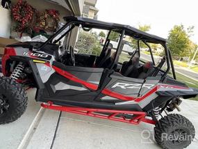 img 7 attached to SuperATV Heavy-Duty Nerf Bars/Sliders/Kickers For 2014+ Polaris RZR XP 1000 4-Seat Black - 1.75" Tubing, Powder Coated, Easy Install