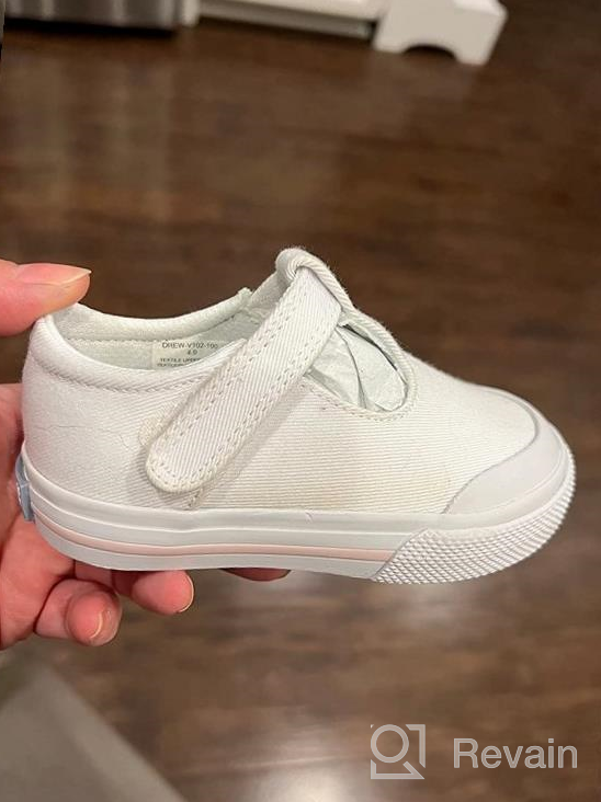 img 1 attached to 👟 FOOTMATES Custom Fit Slip Resistant Vulcanized Girls' Sneakers: Stylish Flats for Comfort and Safety review by Christine Gatlin