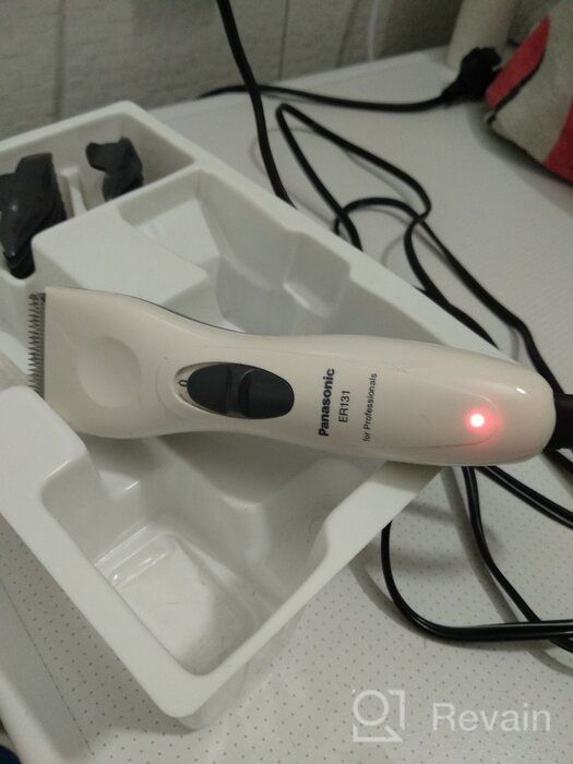 img 1 attached to Panasonic ER131 clipping machine, white/grey review by Agata Paula ᠌