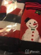 img 1 attached to Winter Wonderland: 15 Pairs of Festive Wool Socks - Perfect for Women, Girls, and Big Kids during the Holiday Season! review by Anthony Woolley