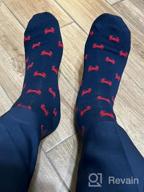 img 1 attached to 10 Pack Men'S Funny Dress Socks - Colorful & Patterned Combed Cotton Happy Socks! review by Nick Mahoney