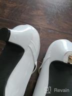 img 1 attached to Almond Round Flat Shoes for Women and Girls by OLIVIA review by Angela Fullerton