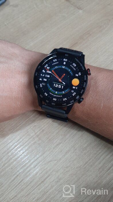 img 3 attached to HONOR MagicWatch 2 Smartwatch 42mm, Agate Black review by Jihu Gim ᠌