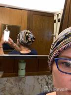 img 1 attached to Womens Baggy Soft Slouchy Beanie Hat Stretch Infinity Scarf Head Wrap Cap review by Kelly Caballes