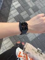 img 1 attached to Smart watch Apple Watch Series 7 45 mm Aluminum Case, dark night review by Firash Smark
