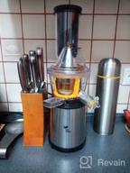 img 1 attached to Auger juicer Kitfort KT-1102-2, burgundy review by Czesawa Ostrow ᠌
