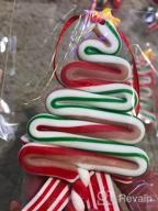 img 1 attached to 8 Pieces Christmas Candy Ornaments Lollipop Ornament Xmas Decor Candy Cane Hanging Decorations Fake Candy Canes Crafts For Xmas Wreath Xmas Tree Party Supplies review by David Weis