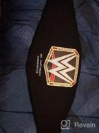 img 1 attached to Official WWE World Heavyweight Championship Title Belt (2014) - Unisex, Multicoloured, One Size review by Dave Tapia