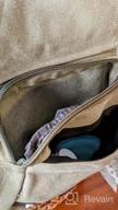 img 1 attached to Sechunk Canvas Backpack: Versatile Crossbody Shoulder Bag For Men And Women review by Duy Desperado