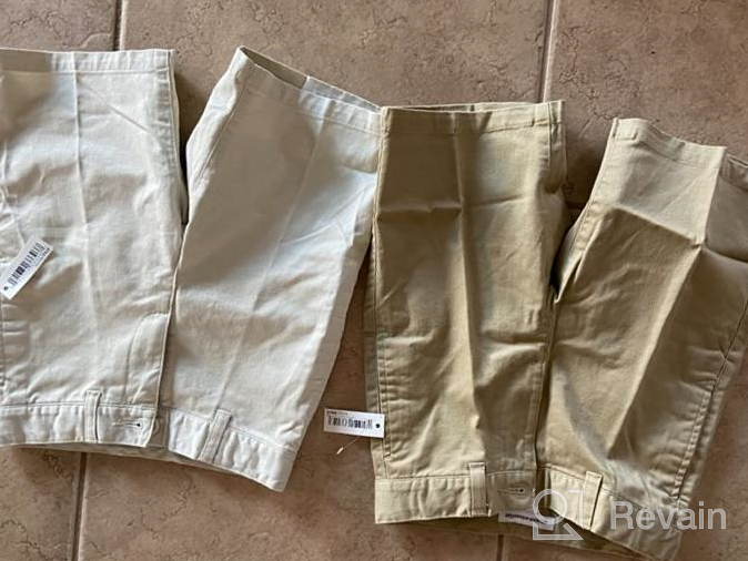 img 1 attached to Top-Quality Amazon Essentials Boys' Uniform Big Woven Flat-Front Khaki Shorts for Style and Comfort review by Matthew Hoang