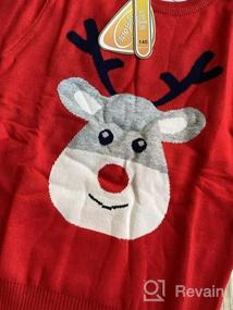 img 7 attached to 🎅 Cozy up this Christmas with Mud Kingdom Reindeer Boys' Clothing: Stylish Sweaters for the Holidays!