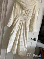 img 1 attached to 48" Ultra Plush Hooded Robe - Softies Drop Needle Bathrobe With Attached Belt review by Danielle Landry