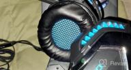 img 1 attached to MuGo Gaming Headset: Color-Changing LED Over-Ear Headphones For PC, Xbox One, PS4, Laptop & Mac With Stereo Mic Surround Sound And Foam Ear Pads review by Terry Moore