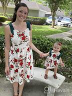 img 1 attached to PopReal: Adorable Shoulder Straps Bowknot Sundress for Girls review by Jason Ampongan