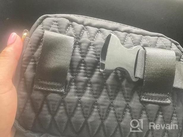 img 1 attached to Stylish UTO Belt Bag For Women: Perfect For Travel, Outdoors And Everyday Wear review by Tammy Sutton