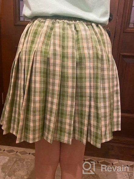 img 1 attached to Pleated Little Girls' School Skirts & Skorts, sizes 2-12Y review by Amanda Young