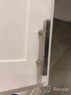 img 1 attached to Upgrade Your Cabinets With 30 Pack Homdiy Brushed Nickel Drawer Handles - Perfect Fit For Kitchen Cabinets And More! review by Maurice Rivera