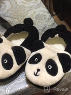 img 1 attached to 🐧 Penguin Boys' Indoor Toddler Slippers for Bedroom Shoes review by Kevin Cole