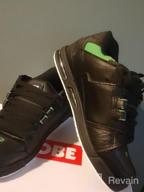 img 1 attached to Globe Sabre Trainers: Stylish Black Green Shoes for a Trendy Look! review by Kevin Kimbrough
