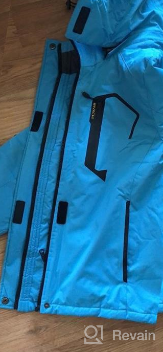 img 1 attached to Waterproof Women'S Ski Jacket: Stay Warm And Dry On The Mountain With Our Hooded Raincoat Winter Snow Coat Windbreaker review by Vanessa Szymanski