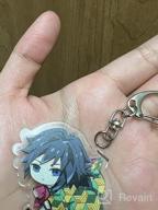 img 1 attached to Academia Keychain Keychains Todoroki Double Sided: The Perfect Accessory for My Hero Academia Fans review by Nap Olivas