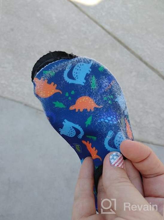 img 1 attached to Outdoor Non Slip Barefoot Toddler Boys' Shoes: Kkomforme Beach Edition review by Roberto Nastanovich