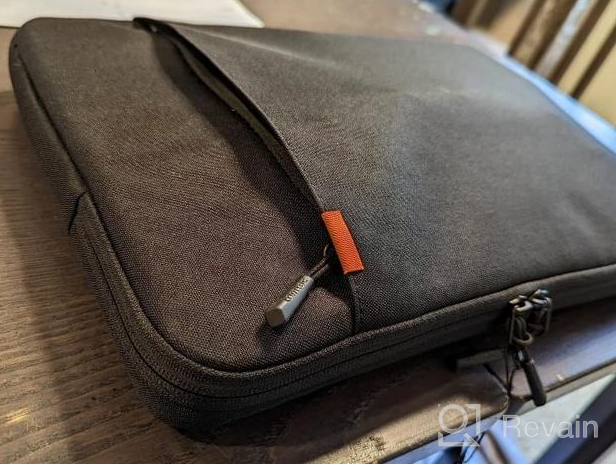 img 1 attached to Water-Resistant Laptop Case With Accessory Pocket - 360° Protective Sleeve For 13-Inch MacBook Pro And MacBook Air M1/M2, A2681/A2337/A2686/A2338, 2016-2022 Models - By Tomtoc review by Justin Cage