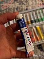 img 1 attached to Vibrant & Safe Watercolor Paint Set | AUREUO 24 Color, 12Ml Tubes For Kids, Students & Beginners review by Paul Hubbard