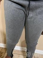img 1 attached to Men'S Sweatpants By WATERWANG - Tapered Joggers With Pockets For Running & Jogging review by Alex Tilden