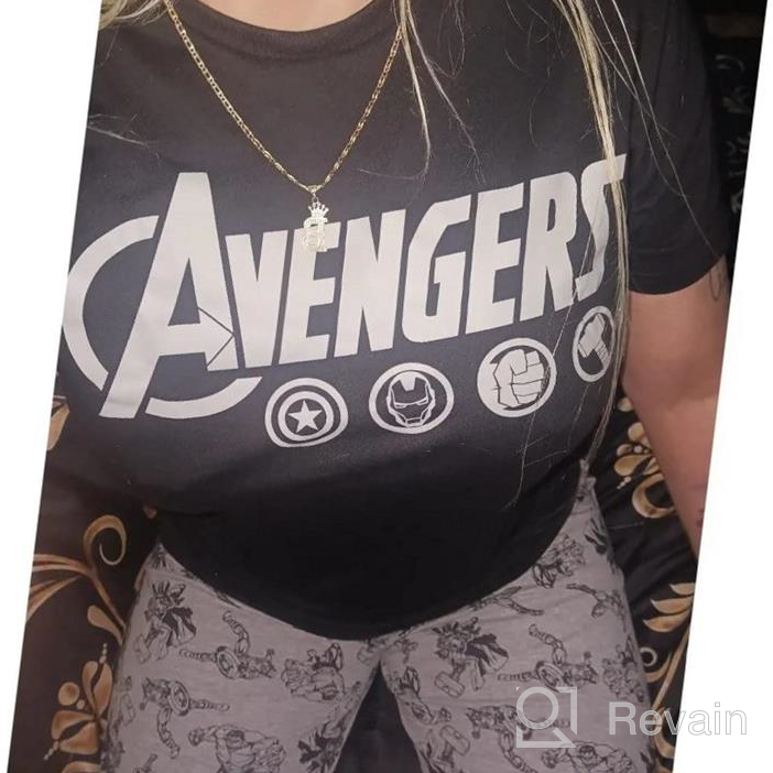 img 1 attached to 🦸 Marvel Avengers Pyjamas: Comfy Lounge T-Shirt for Men's Clothing Enthusiasts review by Billy Donalson