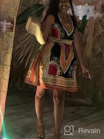 img 6 attached to Выделитесь на своей следующей вечеринке в африканском платье с принтом дашики от SHENBOLEN.