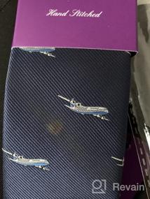 img 5 attached to Woven Sport & Speciality Ties For Men - Stylish Skinny Neckties For Work Or Gifts