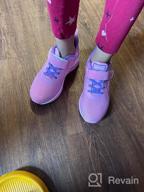 img 1 attached to Girls' Athletic Lightweight Sneakers - Autper Running Shoes review by Malania Yonardy