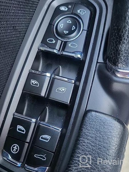 img 1 attached to Jaronx Power Window Switch Button Replacement - Passenger Side Compatible With Porsche Cayenne 2011-2018, Panamera 2011-2016, And Macan 2015-2022 review by Robert Norris