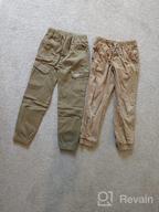 img 1 attached to 👖 Stylish and Comfortable LOKTARC Cargo Pants for Boys' - Drawstring Jogger in Trendy Boys' Clothing review by Bill Garczynski