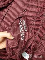 img 1 attached to Stay Warm And Stylish With Rokka&Rolla Women'S Packable Puffer Jacket - Water-Resistant And Hooded For Winter review by Megan Spencer