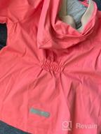 img 1 attached to BINIDUCKLING Girl Jacket: Stylish Hooded Windbreaker with Waterproof Zip Up-Button Outwear for Kids - Rain Coat review by Raymond Doe