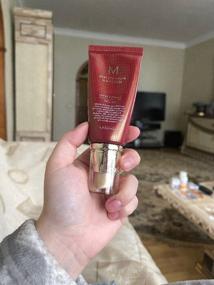img 5 attached to Missha M Perfect Cover BB Cream SPF 42 PA+++ (Light Beige #21): Authentic Verified Amazon Code, 50ml, Blemish Concealing, Dark Circle Coverage, and UV Protection