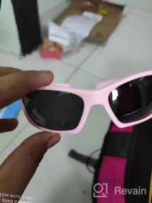 img 5 attached to Солнечные очки «DEAFRAIN» с поляризацией для детей | Неразрушаемые спортивные очки из ТПЭ | Гибкий дизайн для девочек и мальчиков от 3 до 7 лет | Защита от УФ-лучей