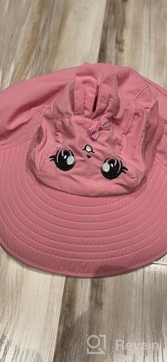 img 1 attached to Large Brimmed Animal Bucket Hat For Boys And Girls - Sun Protection For Summer Beach Days By Duoyeree review by Stephanie Butler