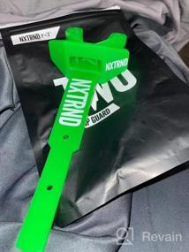 img 8 attached to Зеленый Nxtrnd двух-подставка для футбольного зуба с пристегивающимся ремнем - совместимая со страховками и идеальная для молодых футболистов
